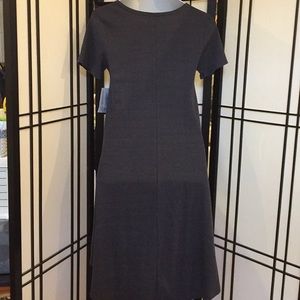 LuLaRoe Dresses - Ribbed dark gray Carly LuLaRoe Dresses - Ribbed dark gray Carly